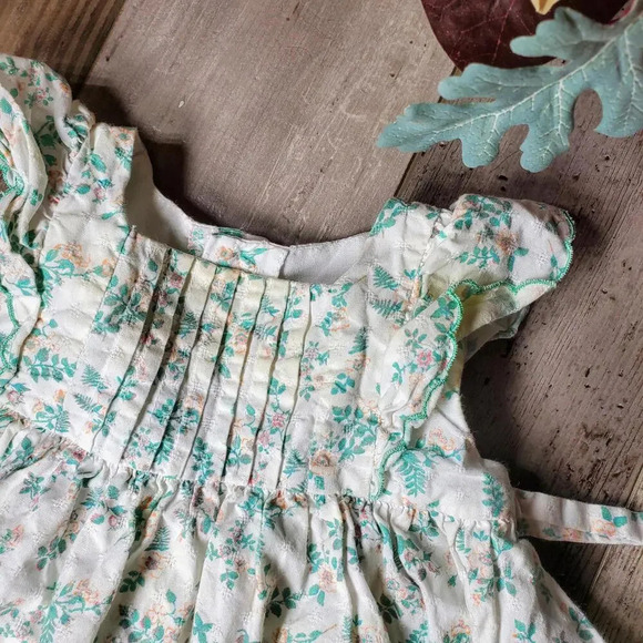 Edgehill Collection Baby Girl Floral Dress and Bloomer Outfit Size 6m GUC - Picture 7 of 14